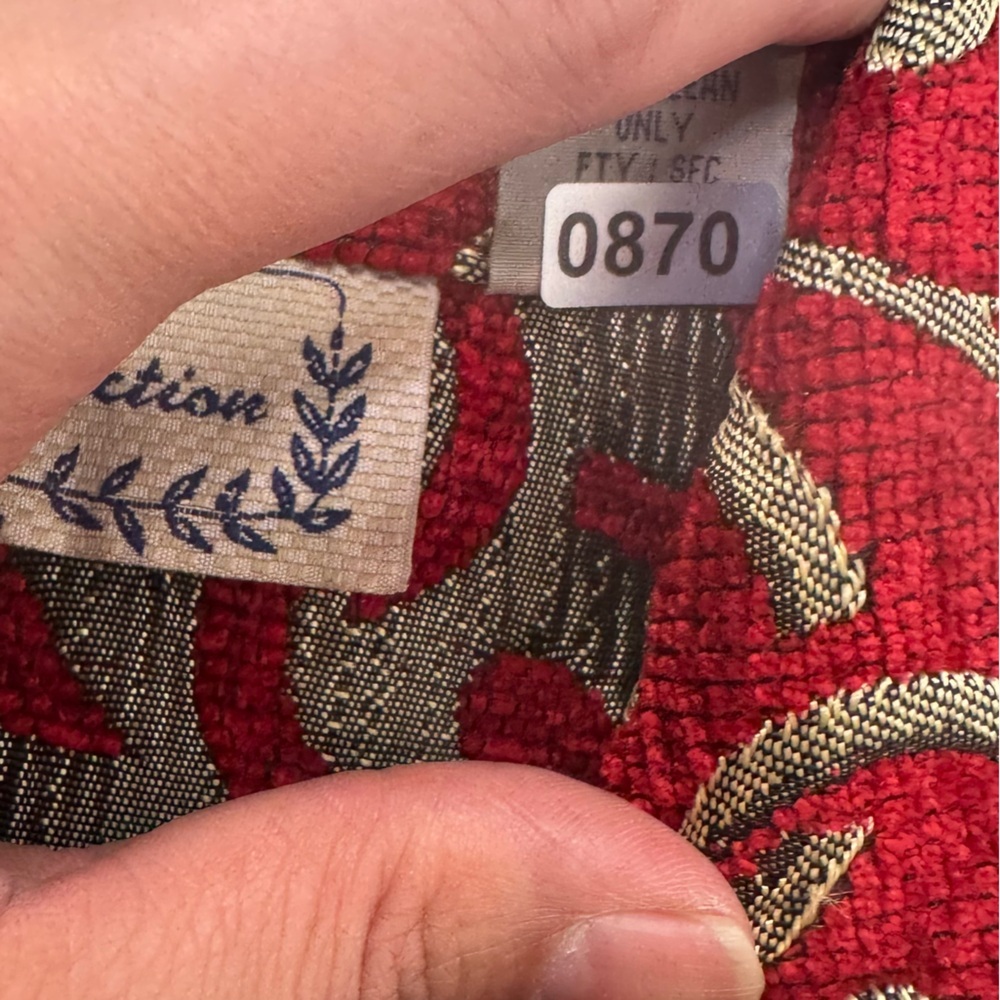 Leopard‎ Print Tapestry Patchwork Blazer Size Med… - image 5